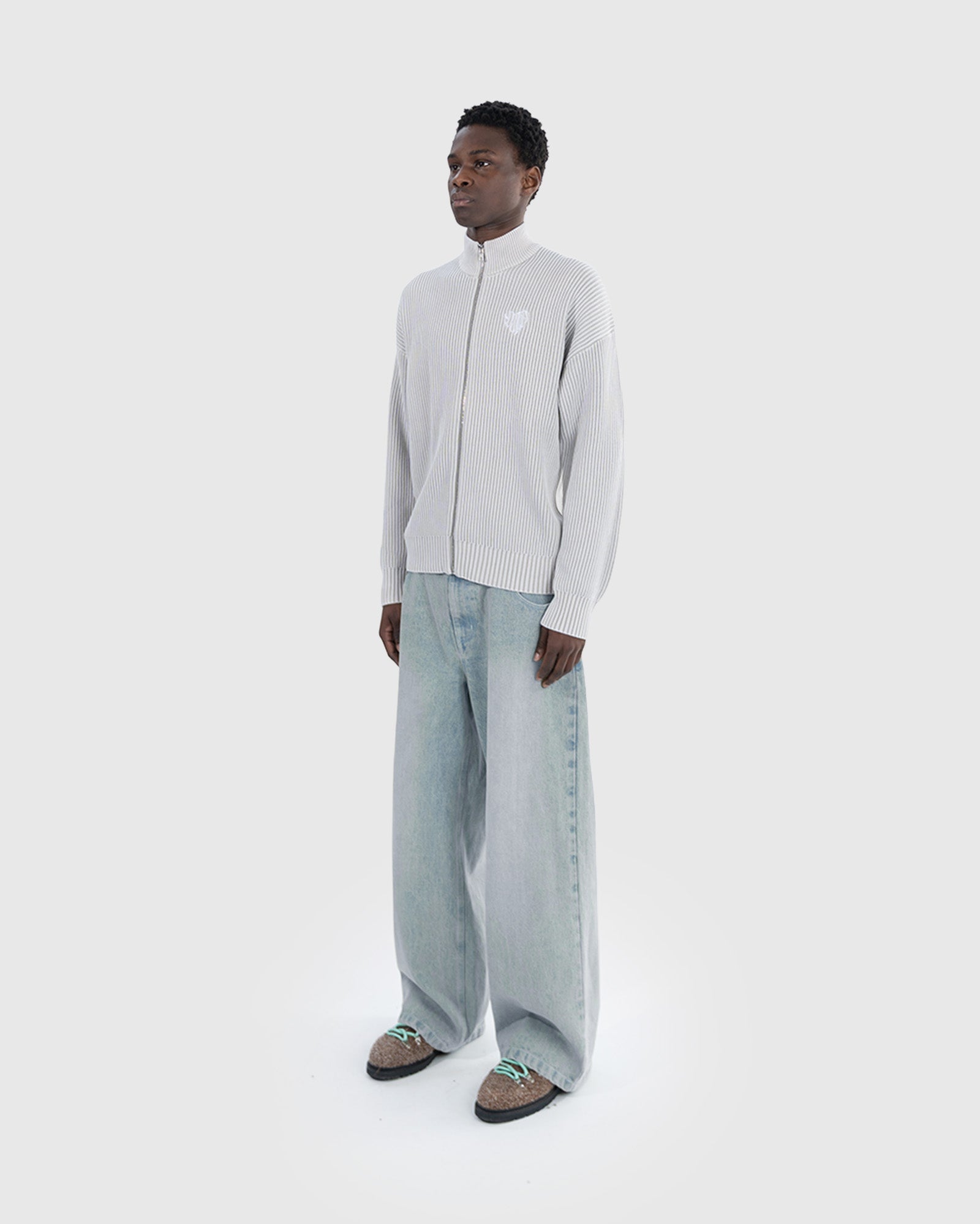 Heaven Knitted Zip