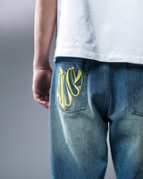 YELLOW FADE JEAN