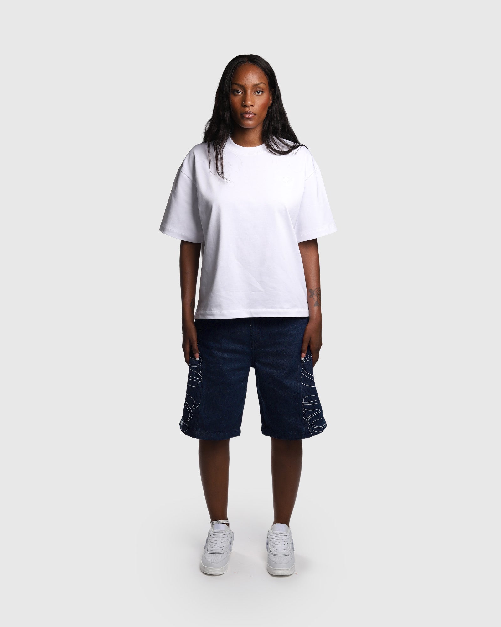 RAW BLUE LINK JORTS
