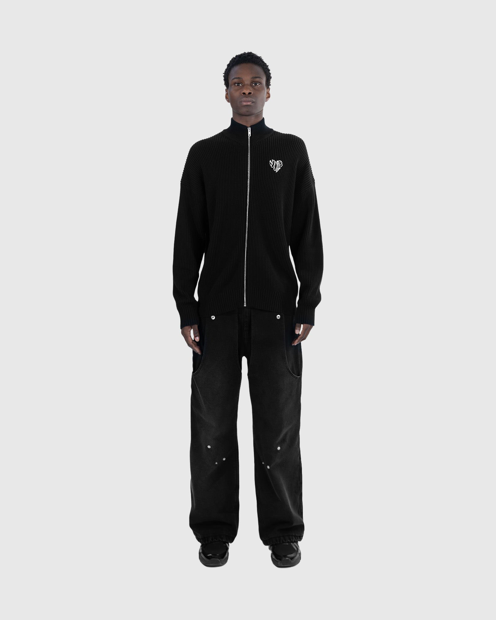 Spectre Knitted Zip