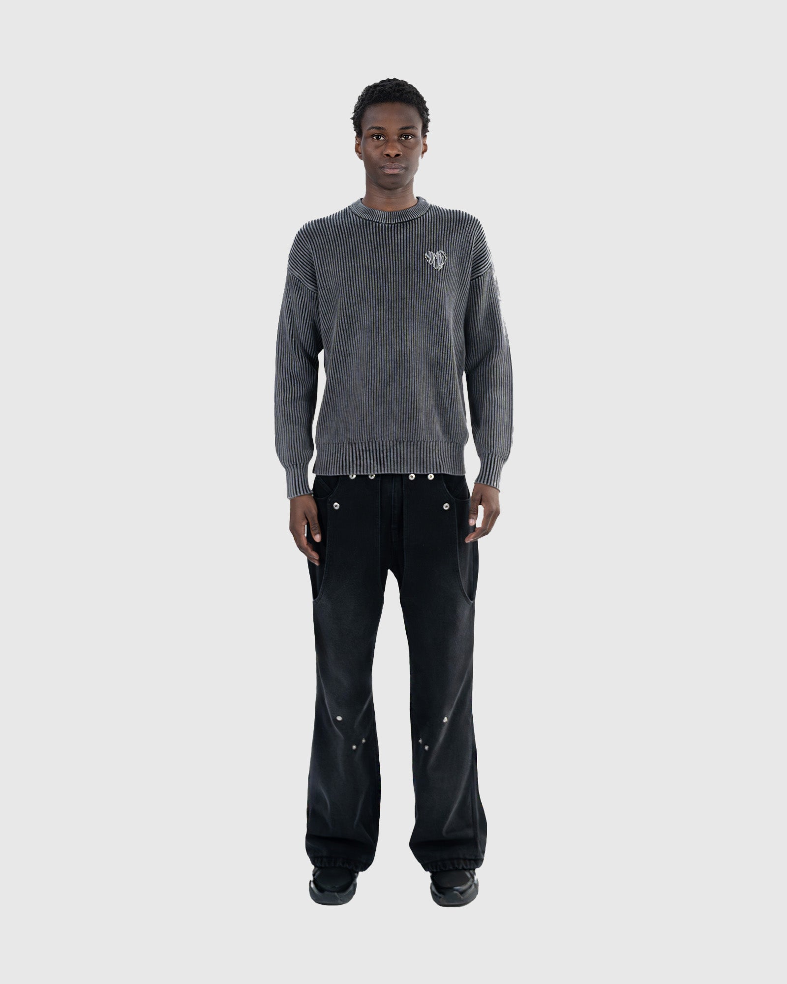 Silver Fade Knit