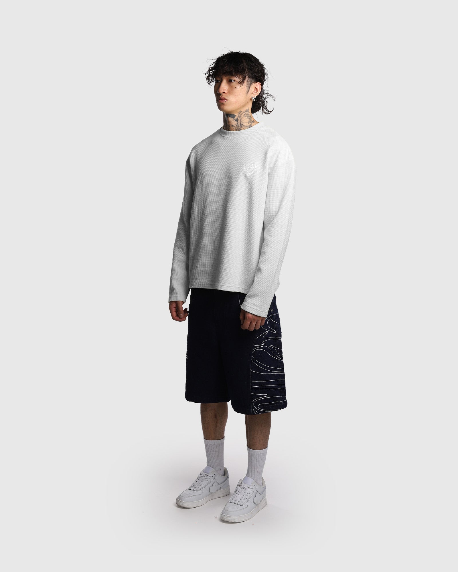 PURE WHITE WAFFLE